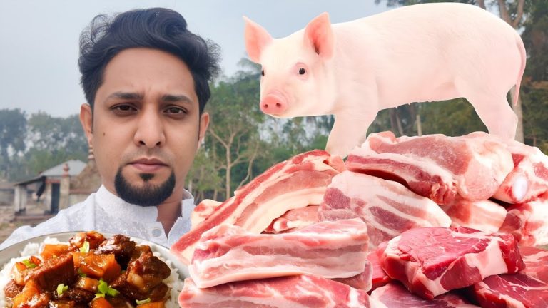 Spicy Masala Pork Curry Recipe | Pork Masala Curry | Pork Recipe Cooking in Village