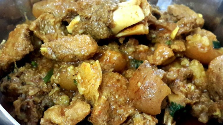 Ook thongba manipur style || how to cook pork without oil ||please subscribe