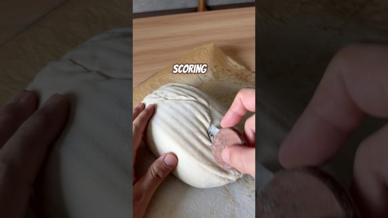 Sourdough bread scoring #shorts