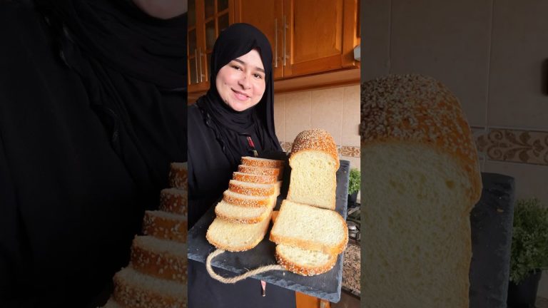 خبز 🍞 التوست/ pain de mie ساهل ماهل #cookingrecipes #cookingtips #طبخ #recipe #وصفاتسهله