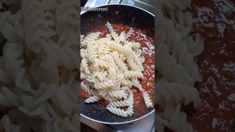 Red sauce pasta recipe street style #youtubeshorts #food #recipe #trending #pasta
