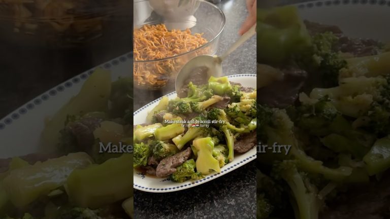 Steak and Broccoli Stir-Fry