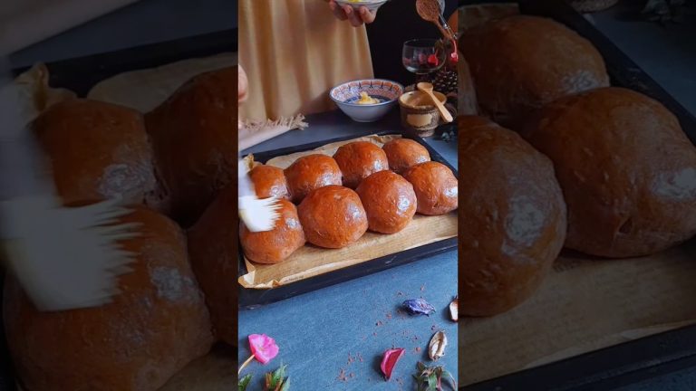 Super Easy Chocolate Bun! 😋 #food #art