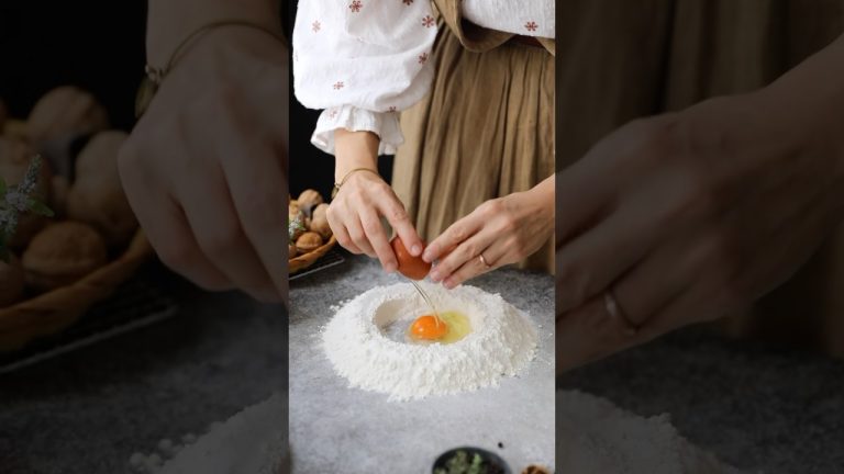 One of my favorite childhood recipes! Brown Butter Walnut Pasta #food