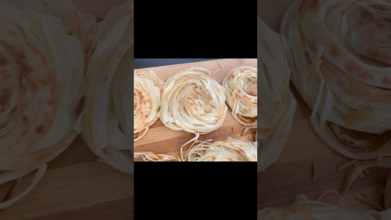 Easy way Bun parotta / nool parotta #cooking#recipes#youtubeshorts#shorts