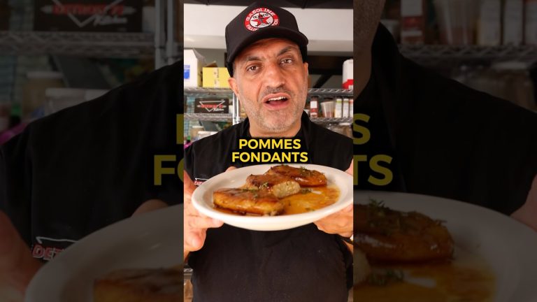 Pommes Fondants Recipe (Fancy French Potatoes)