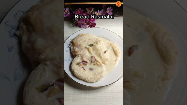 Recipe of Bread Rasmalai,, #recipe #shorts #dessert #viralvideo