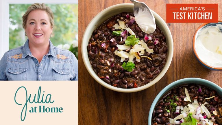Our Favorite Black Bean Chili | Julia At Home (S4 E7)