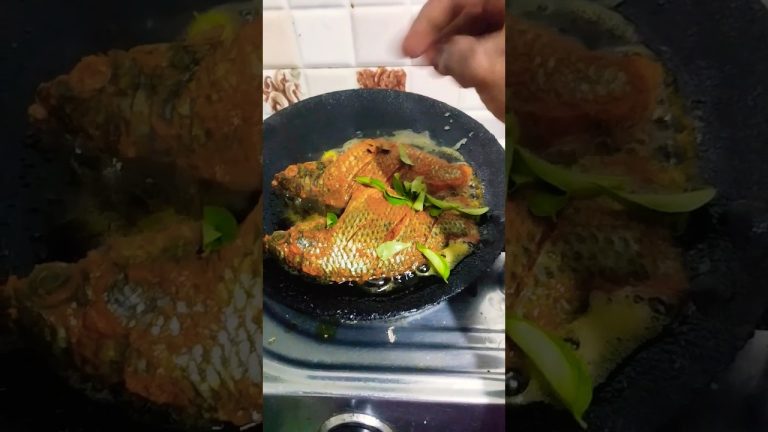 Fish fry recipes🥰 meen varuval 🥰#shortsvideo #food