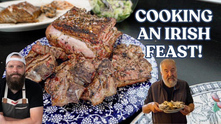 Cooking A Amazing Meal In Ireland! | Chuds BBQ