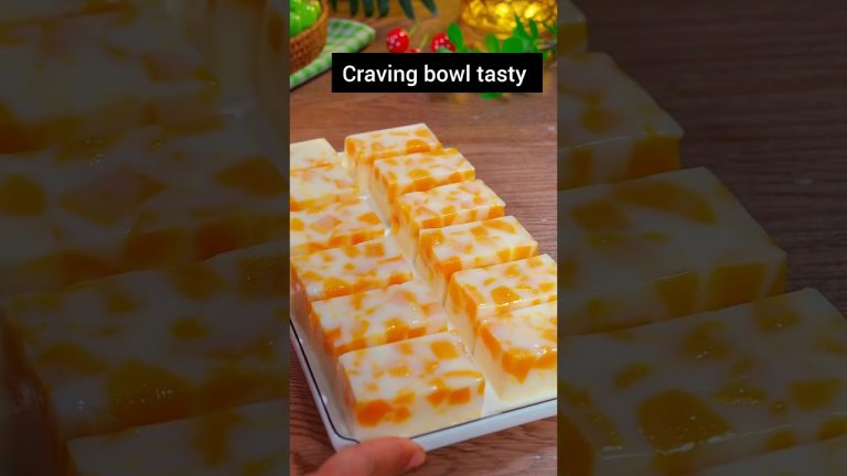 Mango pudding recipe,🥰🥰#mango Cake #Mango dessert recipes #shortsrecipe #shorts#youtubeshorts.