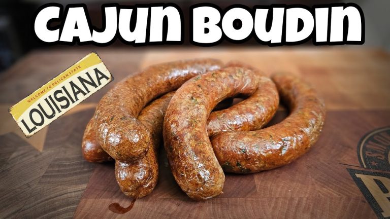 Boudin Sausage Recipe – Cajun Sausage – Smokin' Joe's Pit BBQ