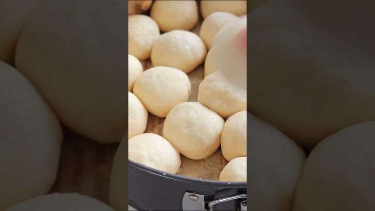 Delicious Cheese Filled Bread! #shorts #bread #asmr #baking