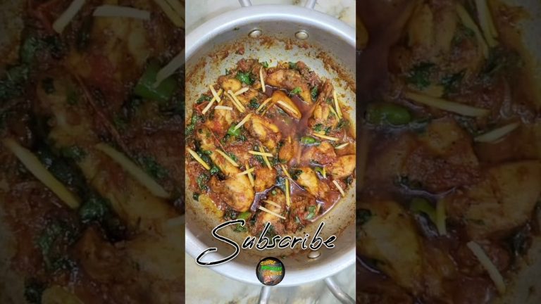 Highway Style Chicken Karahi #shortsfeed #chickenkarahi #chickenrecipes