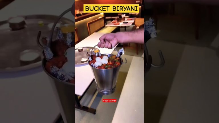 BUCKET BIRYANI 😋 #food #yt #biryani #youtubeshorts #shorts #short #chicken #viralvideo #youtube ❤️