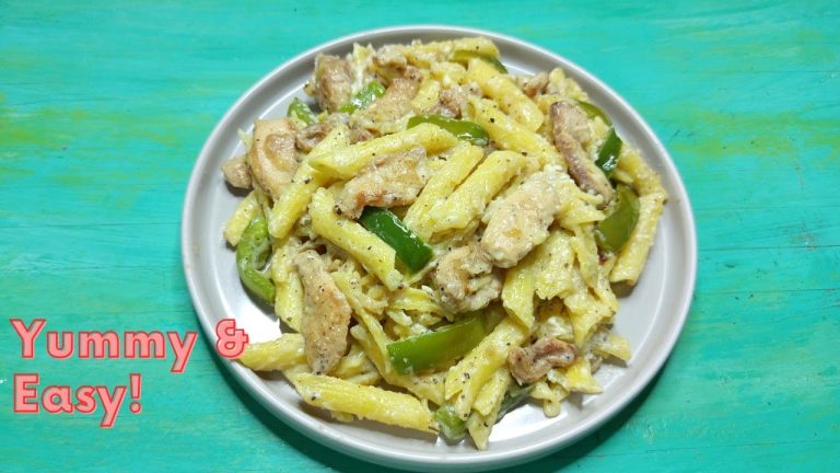 Creamy White Sauce Pasta Recipe | Quick and Easy Pasta recipe