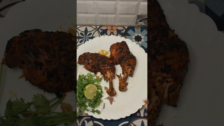 Tandoori chicken #shorts #tandoorichicken #cooking