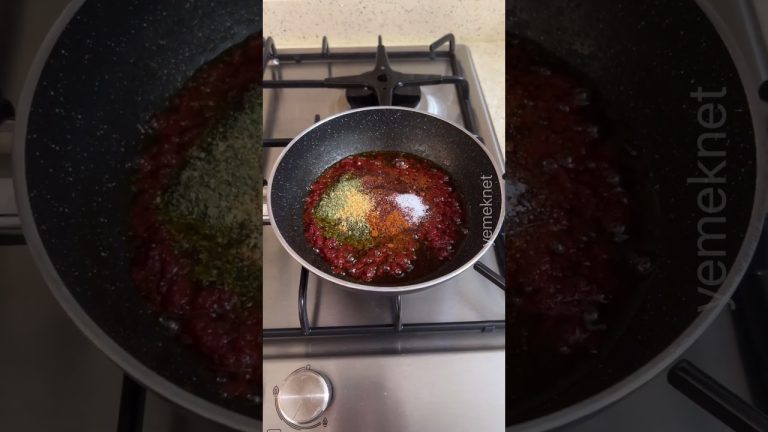 Soslu Makarna Salatası