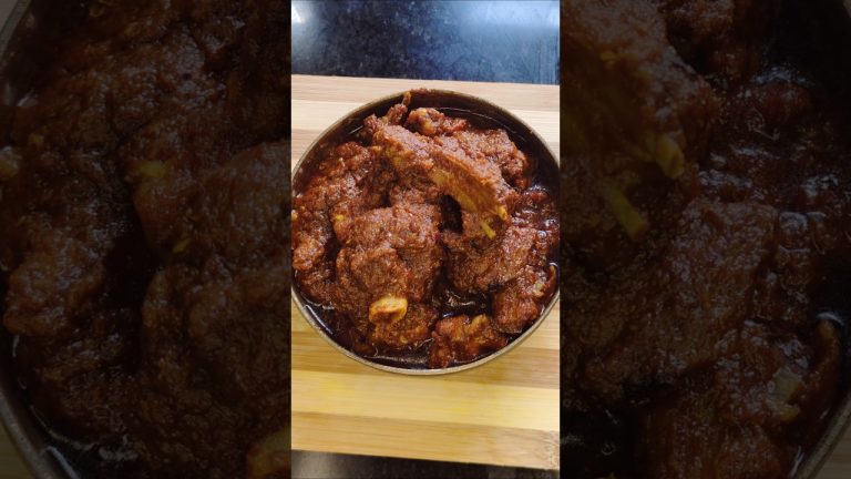 Dhuaan🔥 Mutton Bhuna 😱 #shortvideo #shorts #youtubeshorts #muttoncurry #nonveg