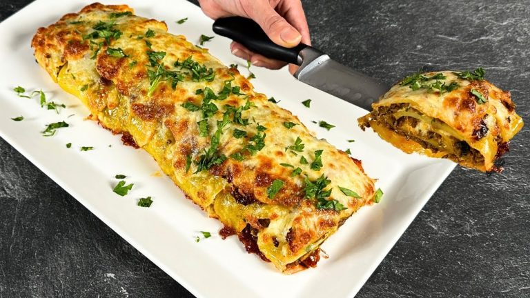 Delicious Beef and Potato Roll Recipe | Easy and Tasty Dinner Idea!