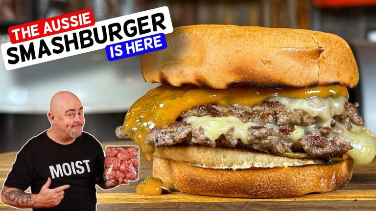 Aussie smashburgers by Schueys BBQ