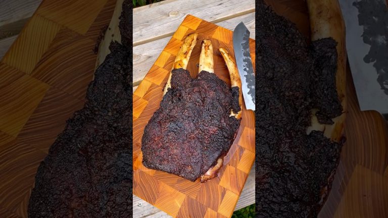 🤯 Smoked Short Ribs 🍖👌🏽 – ➡️ BEEF🐄 or DINOSAUR🦖⁉️