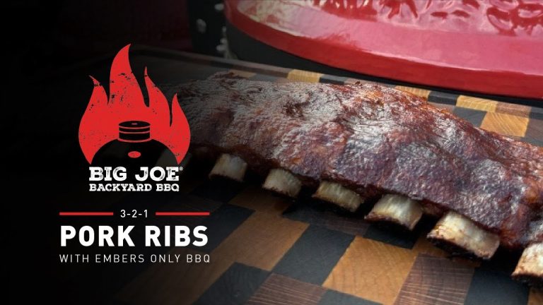 3-2-1 Smoked Pork Ribs | Big Joe Backyard BBQ