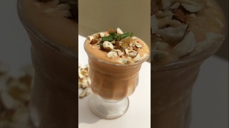 Papaya smoothie for weight loss😍|papaya smoothie|papaya shake#smoothie #shorts #food #cooking