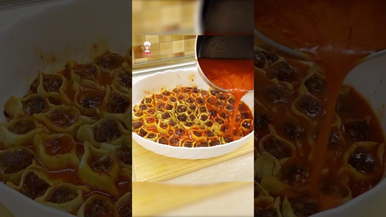 🇦🇲Armenian Manti 🍽️ #ArmenianManti #MantiRecipe #ArmenianFood #MantiDumplings #TraditionalManti