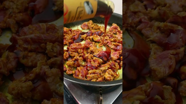 Beef and long bean Recipes it is very special #shorts