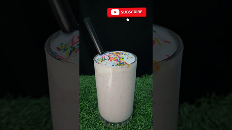 🍹 Sitafal Milkshake | Custard Apple's natural sweetness🍹#shorts