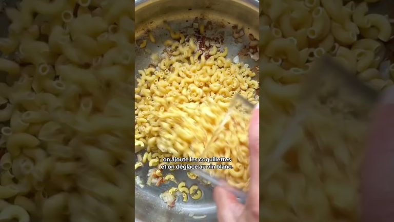 Risotto de coquillettes poireaux, poulet & chèvre