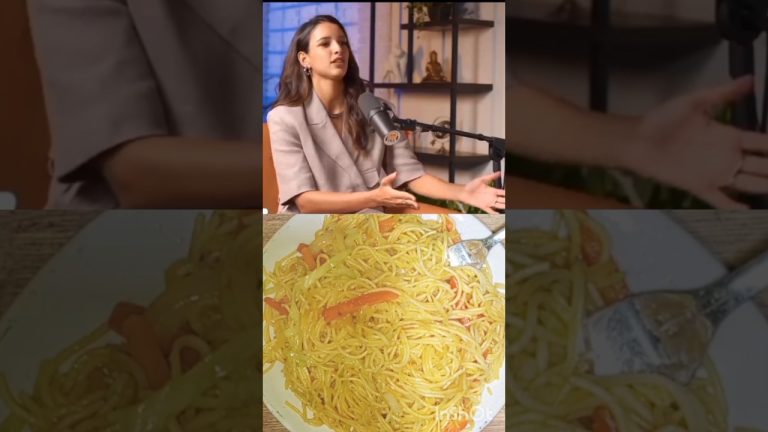 Triptii Dimri's Favourite Cheat Meal Hakka Noodles Recipe #shorts