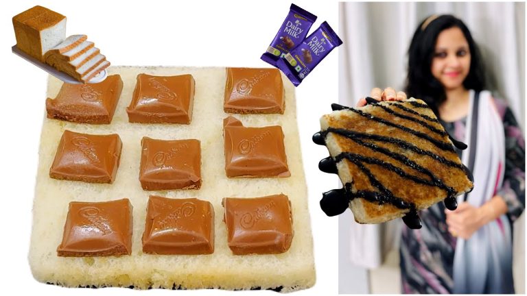 Crispy and Tasty Bread Snack| Dairy milk & Bread |Selines Recipes |