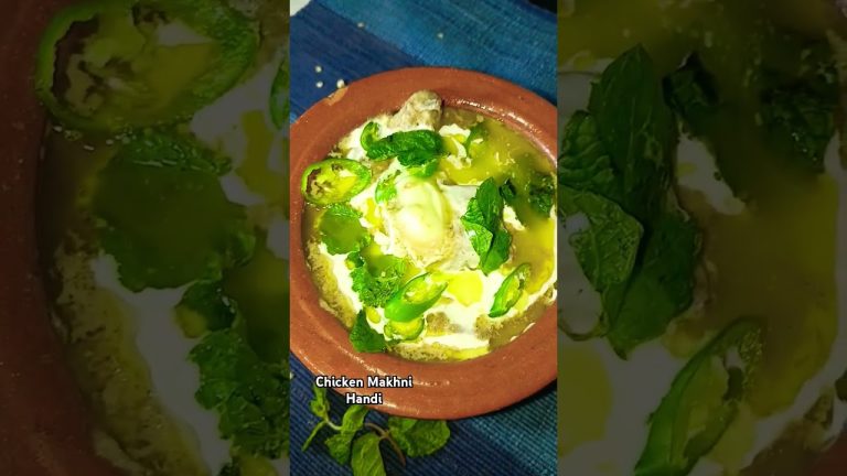 #ChickenMakhniHandi #ButterChickenRecipe #ChickenHandi #Chickenrecipes