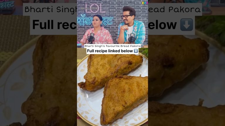 Bharti Singh favourite bread pakora recipe #foodshorts #shorts #ytshorts #breadpakoda #cooking