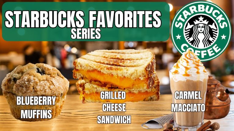 DIY Starbucks Treats – Make Starbucks at Home 2024