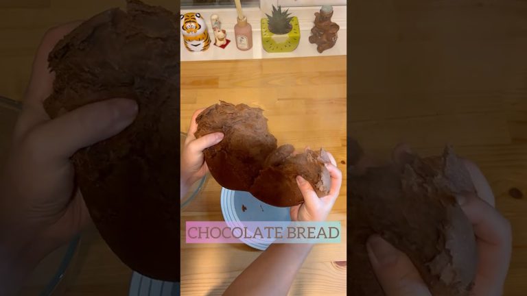Secret to softest chocolate bread | Chocolate bread | Bread maker #food