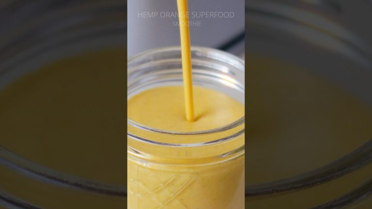 Protein rich smoothies | Hemp Hearts Smoothie | Vegan & Gluten free Smoothies