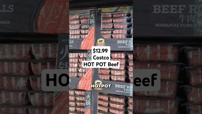 It starts as a Hot Pot Beef Chuck Rolls at Costco review