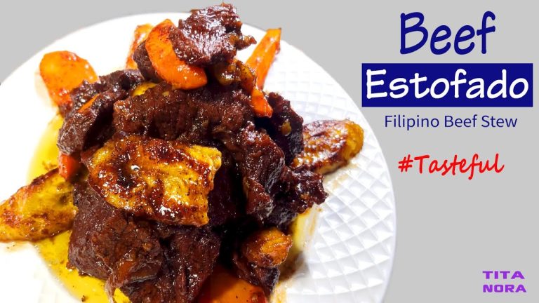 Hot To Make Filipino Style Beef Stew – Yummy Beef Estofado Recipe