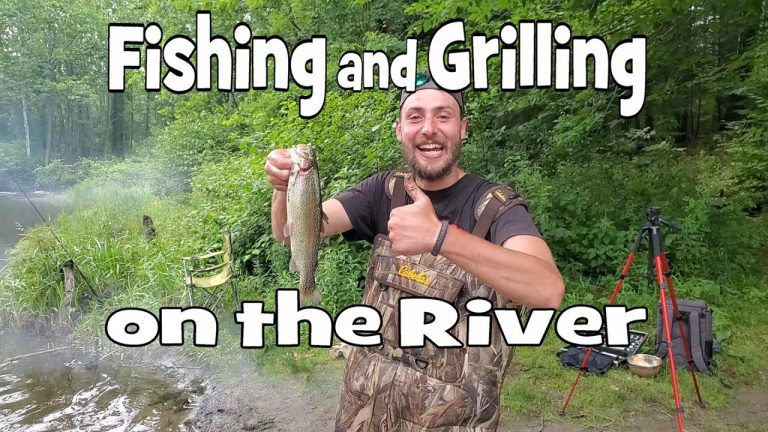 Fishing and Grilling on the River is easy to do | Recipe | BBQ Pit Boys