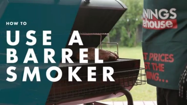How to Use A Barrel Smoker – BBQ Advice At Bunnings