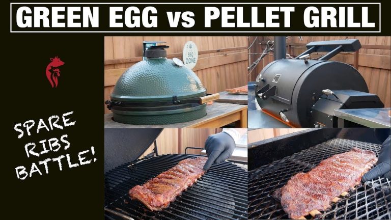 Big Green Egg vs Pellet Grill: Epic Rib Battle Part 1 – Spare Ribs