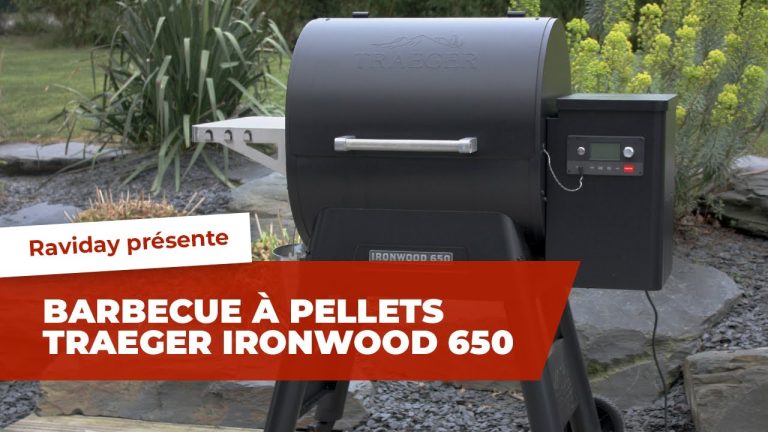 Barbecue à Pellets Traeger Ironwood 650 présenté par Raviday