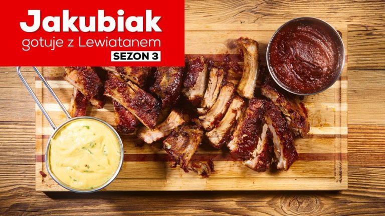 Soczyste żeberka w śliwkowym sosie BBQ | Jakubiak gotuje z Lewiatanem odc. 15