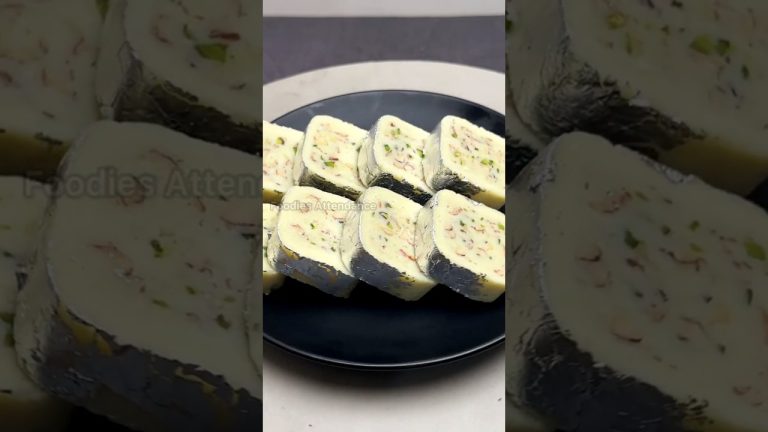 बिना गैस जलाए अनोखे तरीके की स्वादिष्ट मिठाई Diwali New Sweet Recipe #sweet #dessert #shorts #diwali