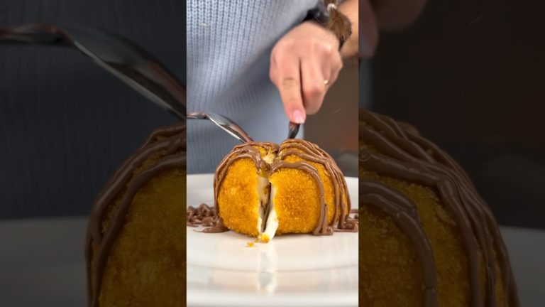 DEEP FRIED ice cream #shorts