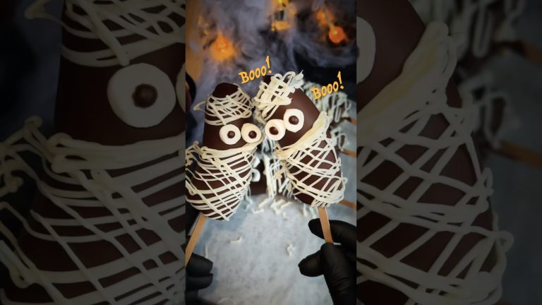 Easy LAST MINUTE Halloween Dessert idea! 👻 #spookyseason #halloween #recipe