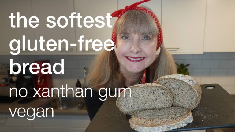 the softest gluten-free bread recipe: vegan and no xantham gum